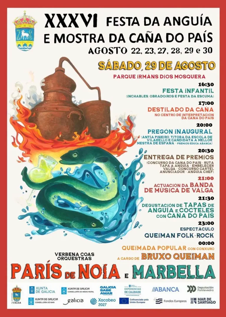 Festa da Anguía de Valga 2026
