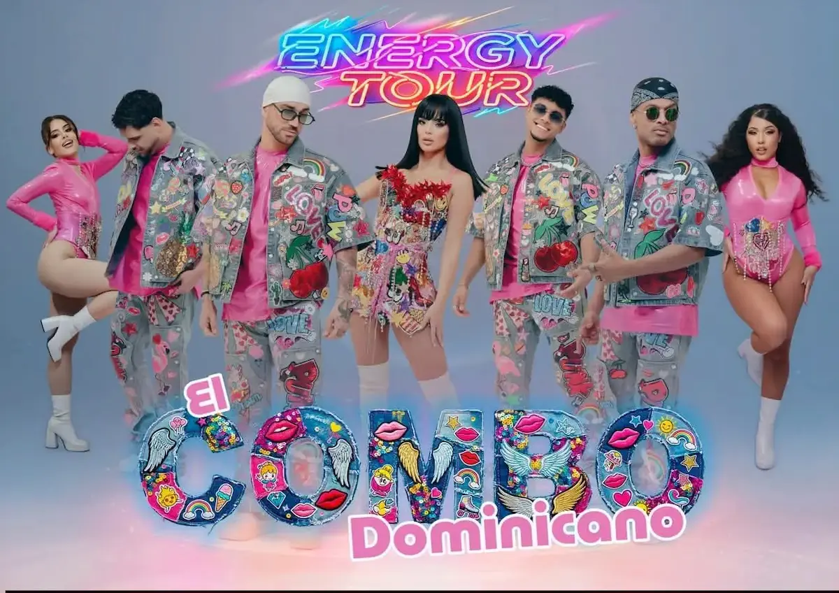 Integrantes de El Combo Dominicano en la imagen promocional de Energy Tour