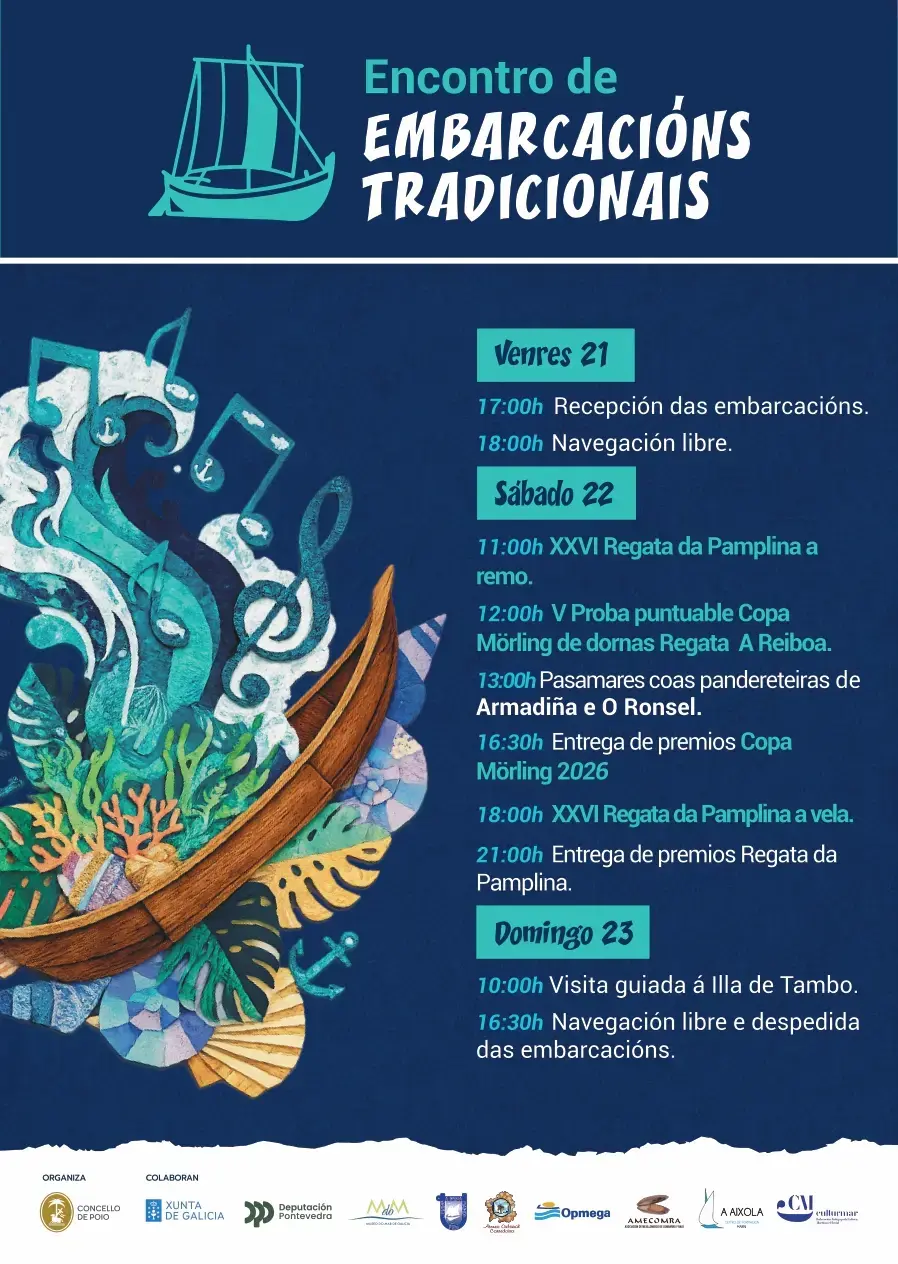 Encuentro de embarcaciones tradicionales de Combarro 2026