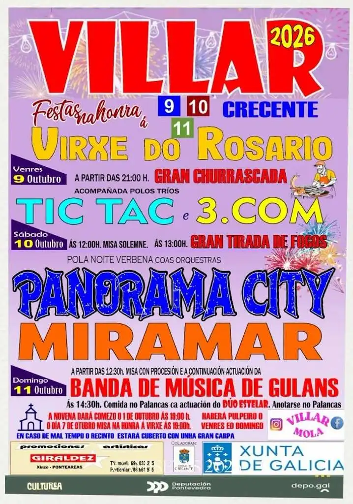 Festas da Virxe do Rosario de Villar